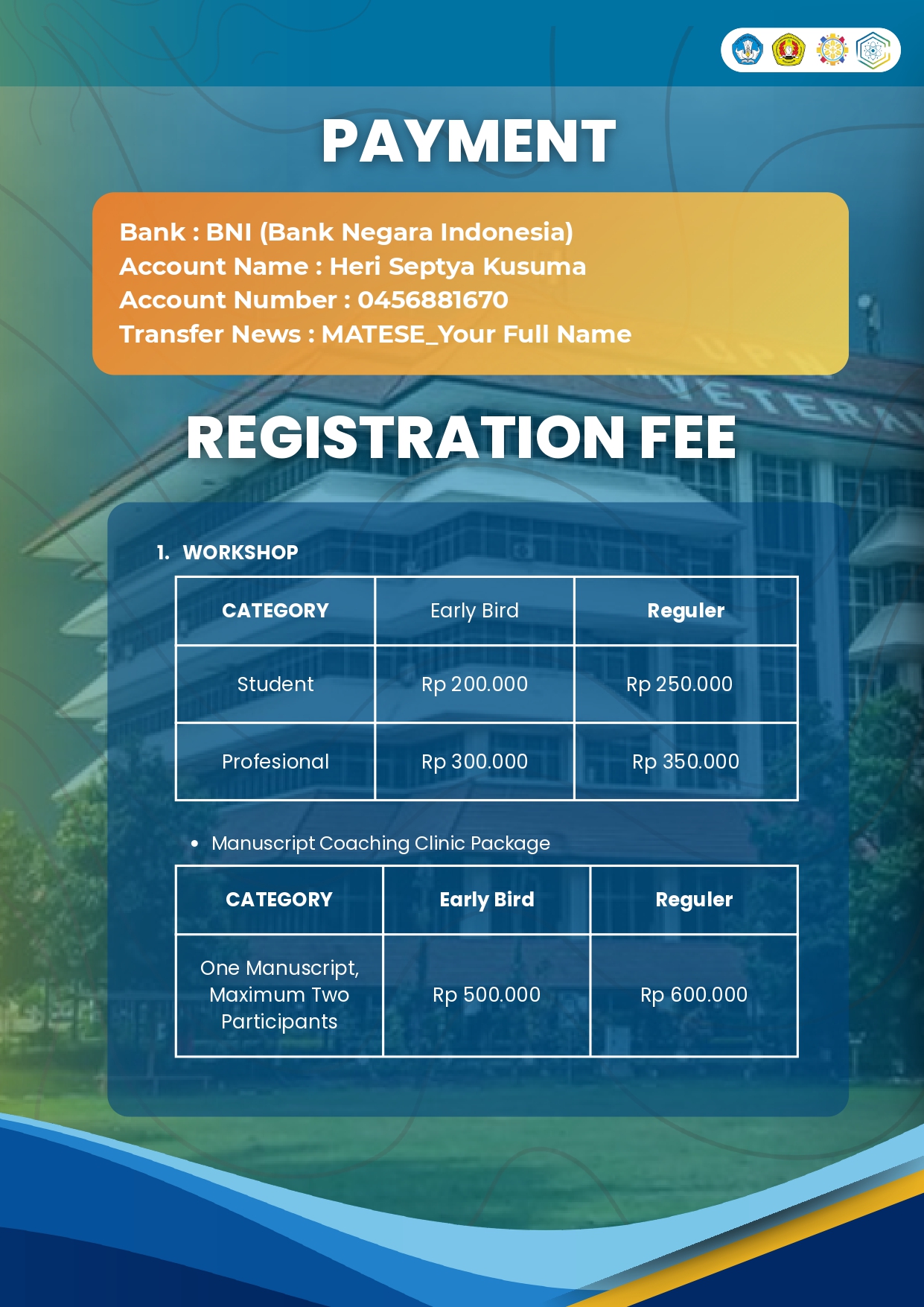 Fee List 1